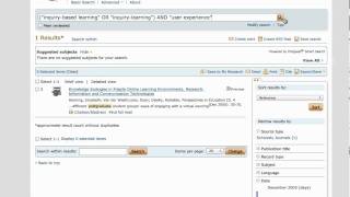ERIC via ProQuest