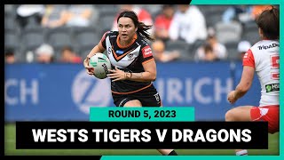 Wests Tigers v St George Illawarra Dragons | NRLW 2023 Round 5 | Full Match Replay