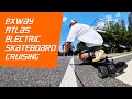 Exway Atlas Electric Skateboard Cruising 전동보드 엑스웨이 아틀라스