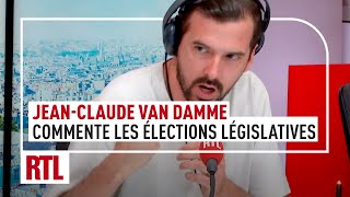 Jean-Claude Van Damme commente les élections législatives