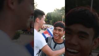 【感動】日本人がカンボジア🇰🇭でフリーハグをしてみた #peace #cambodia #shorts