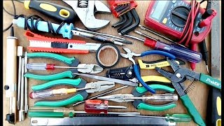 Different types of Electrical Tools in urdu | Electrician basics in hindi