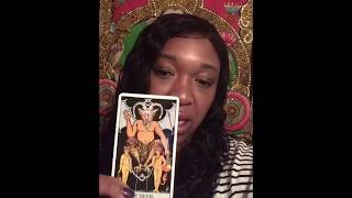 END OF THE YEAR REFLECTIONS ~ ONE CARD PULL #DEVIL CARD