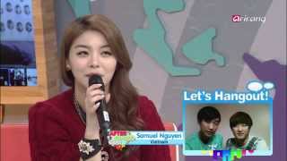 011514 - Ailee on working with MBLAQ's Lee Joon \u0026 G.O @ ASC