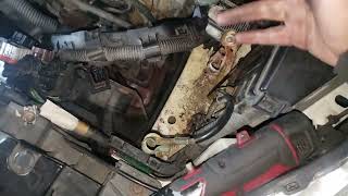 2012 Nissan Altima CVT transmission removal