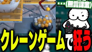 クレーンゲームで30分激闘し狂うドコムス【ドコムス雑談切り抜き】