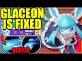 SHOCKING ICICLE SPEAR GLACEON NERFS makes it only deal 154,000 Damage | Pokemon Unite