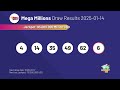 2025 01 14 mega millions lottery results u0026 winning numbers