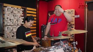 [JIMBOVLOG] REKAMAN DRUM DENGAN ENGINEER U2 - Teknik Rekaman Lagu POP