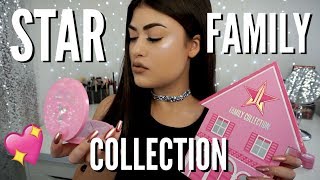 STAR FAMILY COLLECTION - Jeffree Star Cosmetics Review & Swatches!