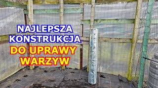 Nie po sznurkach. Oto najlepsza Konstrukcja do Uprawy Warzyw - Uprawa Ogórka, Dyni, Arbuza, Melona.