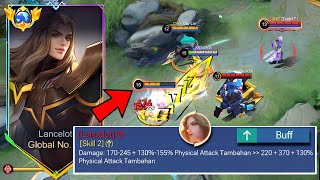 AKHIRNYA LANCELOT DI BUFF CUYY🔥 USER LANCE FULL SENYUM‼️ GAMEPLAY AGGRESSIVE LANCELOT SOLO RANK-Mlbb