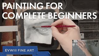 Oil Painting Tutorial For Beginners: Supplies, Technique, and Demo – EVWIII Fine Art