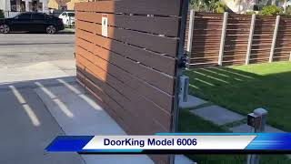 Instalación con Motor DoorKing