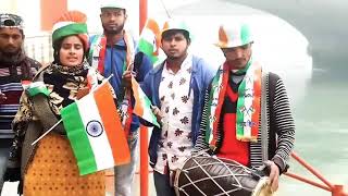 देश भक्ति गीत गाते हुए||Ae Mere Watan Ke Logon with Lyrics | Lata Mangeshkar |  Mangeshkar Songs