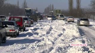 Видео Новости-N: Затор возле с. Баловное