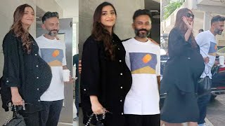 Sonam Kapoor Can't Walk Properly Bcz of her Big Baby Bump
