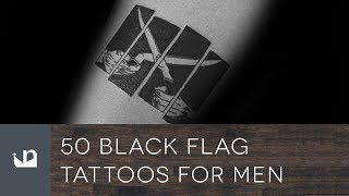 50 Black Flag Tattoos For Men