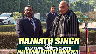 Defence Minister Rajnath Singh hold bilateral meeting with Defence Minister of Maldives | Delhi