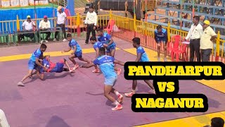 1st half time match || pandharpur  VS  Naganur || match in ಚಿಕ್ಕಆಲಗುಂಡಿ ||