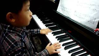 翊翔(Piano)好連得第四級獨奏教本-北方頌歌  2010.12.10