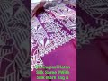 bishnupur katan silk saree with bp and silk mark tag shorts