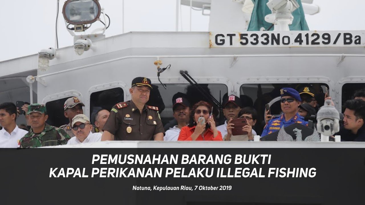 [KABAR KKP] Penenggelaman Kapal Ikan Asing Pelaku Illegal Fishing Di ...