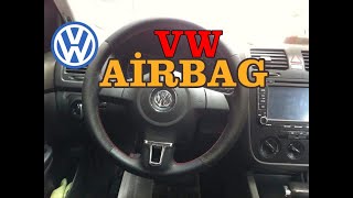 VW Golf 5 steering wheel removal / VW Golf 5 airbag removal