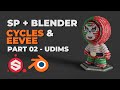 PBR RENDERING - Setting up PAINTER UDIM Materials in CYCLES & EEVEE for BLENDER [Part 02]