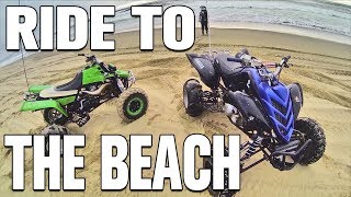 RIDE TO THE BEACH - ATV RIDING ADVENTURE - COME EXPLORE THE SAND DUNES WITH US AND GET LOST