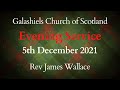 Galashiels Church of Scotland - 5th December - 2021