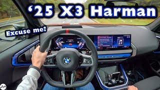 2025 BMW X3 – Harman Kardon 16-speaker Sound System Test