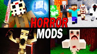 😱 34 TERRIFYING Minecraft Horror Mods (Forge & Fabric) 💀