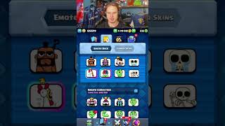 I unlocked every emote in Clash Royale!