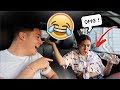 SLAMMING THE BRAKES PRANK ON GIRLFRIEND!!