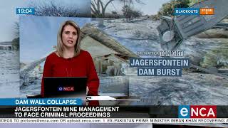 Jagersfontein dam wall collapse | Mine management to face criminal proceedings