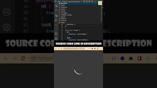 Border radius round reverse animation loader with CSS | HTML CSS Tutorial | CodeIsMine #shorts