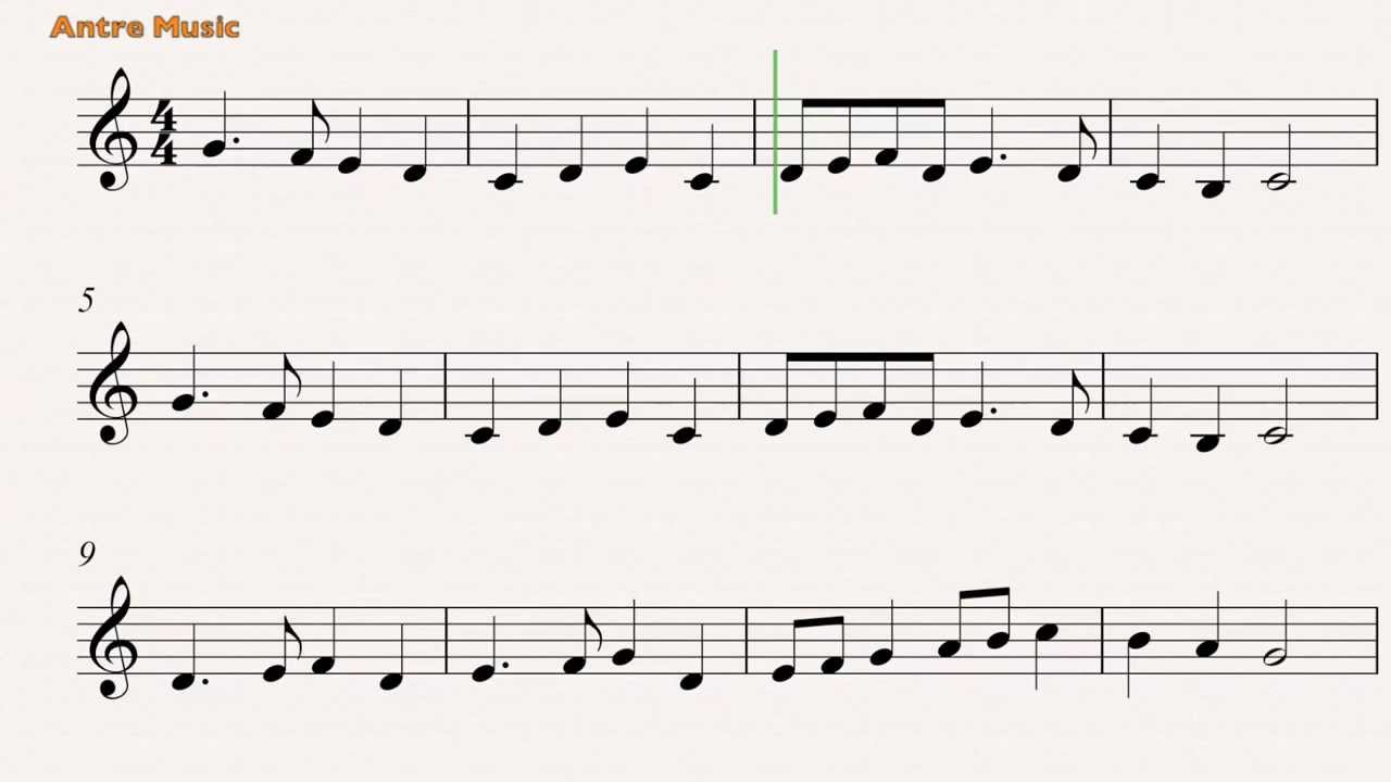 Deck The Halls- Easy Trumpet Sheet Music - YouTube