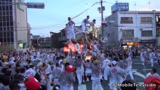 ［地車撮って出し］大阪市平野区・杭全神社 宮入り［ダイジェスト版］