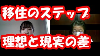 【田舎暮らし】移住のステップ⑨：移住前と移住後のギャップについて【富山県南砺市】移住者の代表として『関係人口』と言う大学卒業研究のテーマのインタビューを受け、移住前から移住後までのリアルな体験を話した