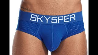 SKYSPER Men's Mesh Athletic Supporter Jockstraps.  Original summer men's underwear.