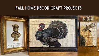 DIY Fall Home Decor Craft Projects