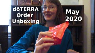 Unboxing my May 2020 doTERRA order