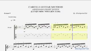 Carulli Guitar-Practise Arpeggio/Lesson 9 of 9