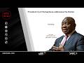 President Cyril Ramaphosa addresses nation on illegal migration and anti-foreigner protests