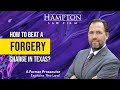 How To Beat A Forgery Charge In Texas? A Former Prosecutor Explains The Law (2022)