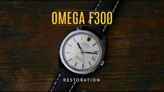 Restoration of an unusual Omega 70's watch