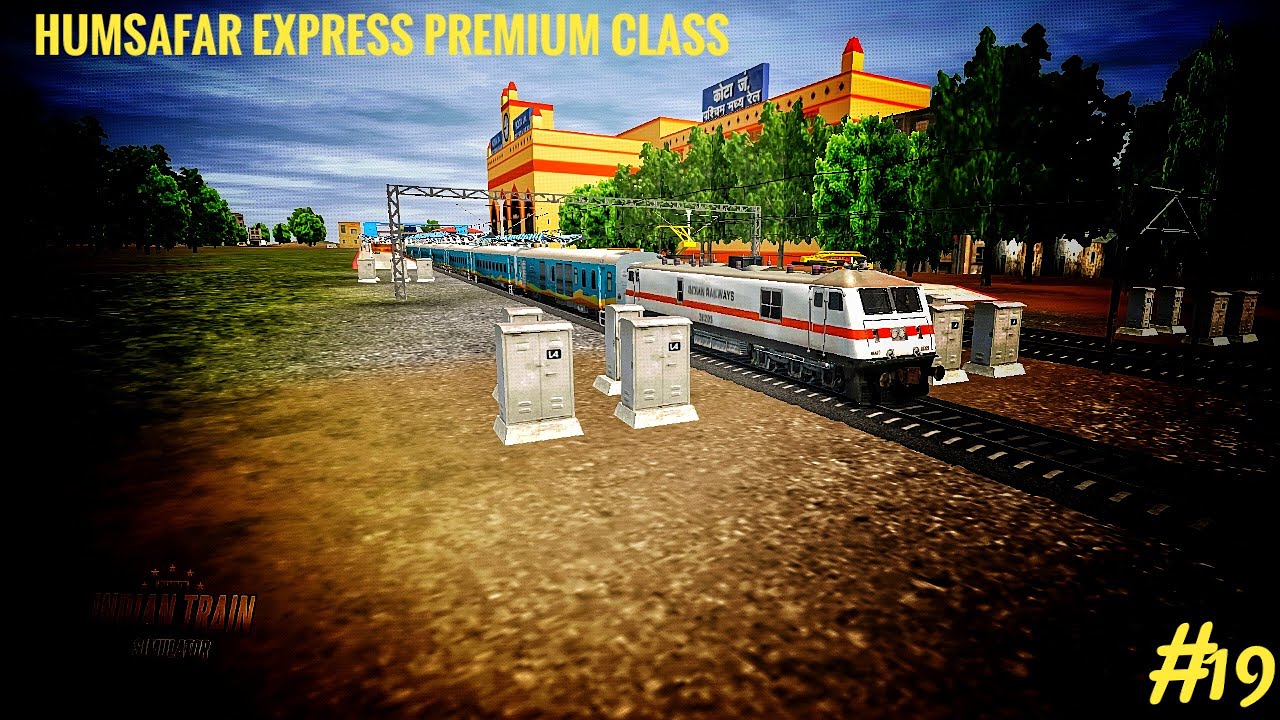 Indian Train Simulator Humsafar Express And Poster Jerryisgaming