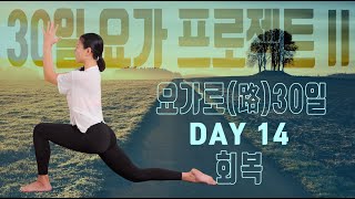 Day14 요가로 30일 지친몸을 회복 시켜주는 요가 : Yoga for relaxation