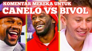 BOXERS REACTION ON BIVOL'S VICTORY VS CANELO ||